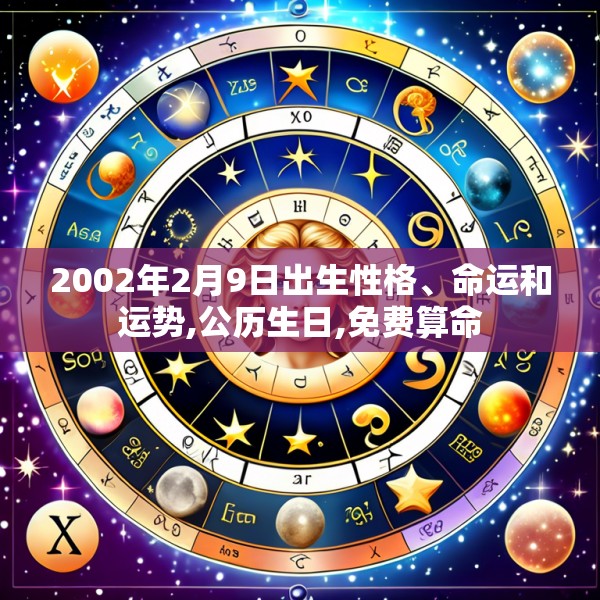 2002年2月9日出生性格、命运和运势,公历生日,免费算命