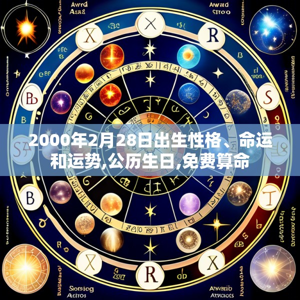 2000年2月28日出生性格、命运和运势,公历生日,免费算命