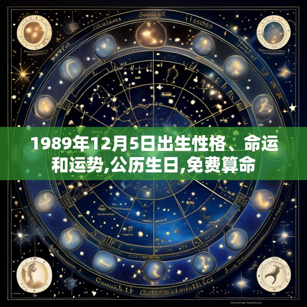 1989年12月5日出生性格、命运和运势,公历生日,免费算命