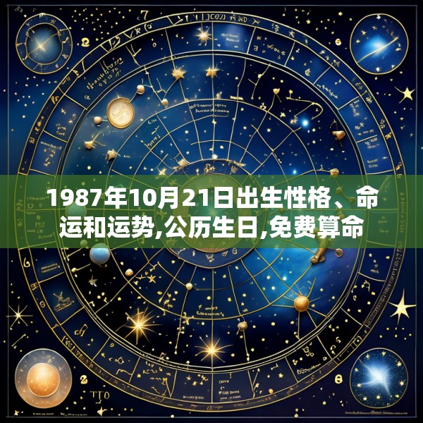 1987年10月21日出生性格、命运和运势,公历生日,免费算命