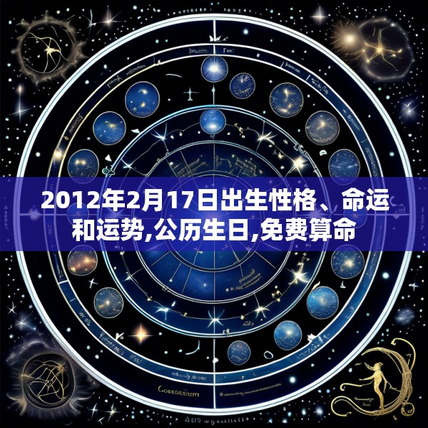 2012年2月17日出生性格、命运和运势,公历生日,免费算命