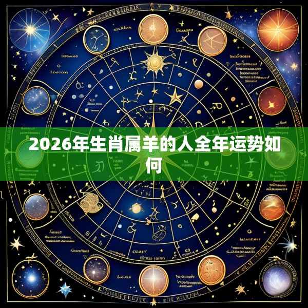 2026年生肖属羊的人全年运势如何
