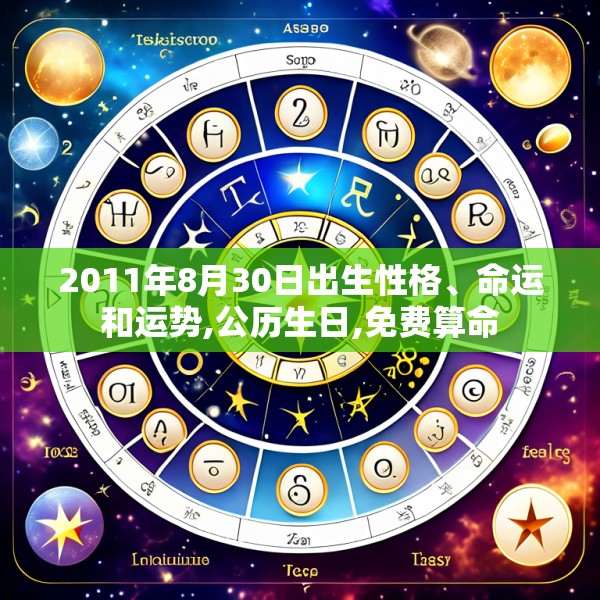 2011年8月30日出生性格、命运和运势,公历生日,免费算命