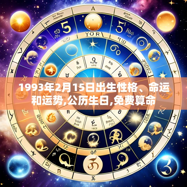 1993年2月15日出生性格、命运和运势,公历生日,免费算命