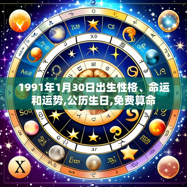 1991年1月30日出生性格、命运和运势,公历生日,免费算命