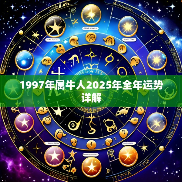 1997年属牛人2025年全年运势详解