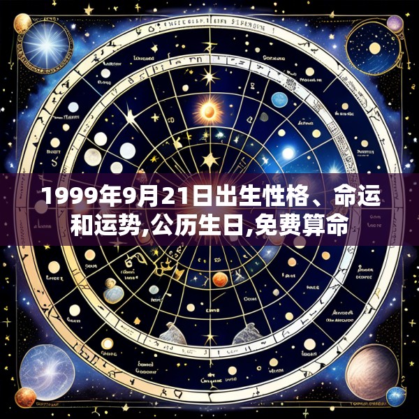 1999年9月21日出生性格、命运和运势,公历生日,免费算命