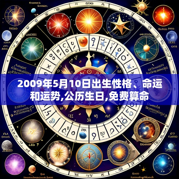 2009年5月10日出生性格、命运和运势,公历生日,免费算命