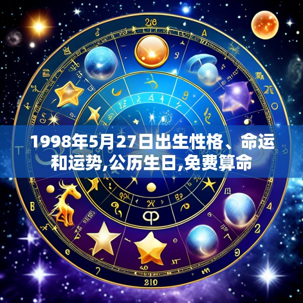 1998年5月27日出生性格、命运和运势,公历生日,免费算命