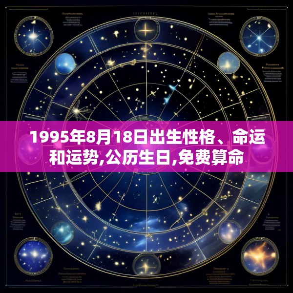 1995年8月18日出生性格、命运和运势,公历生日,免费算命