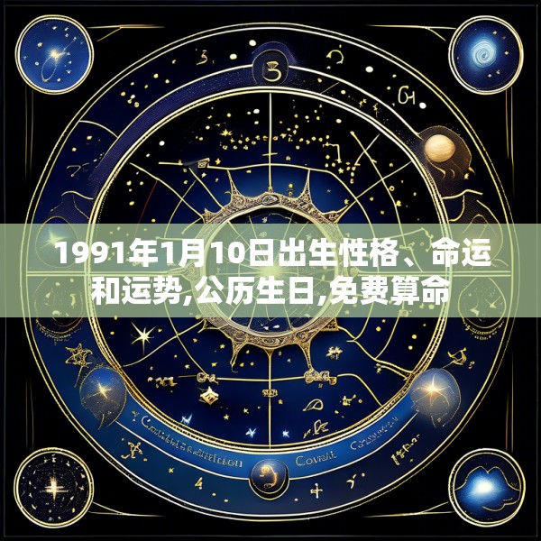 1991年1月10日出生性格、命运和运势,公历生日,免费算命