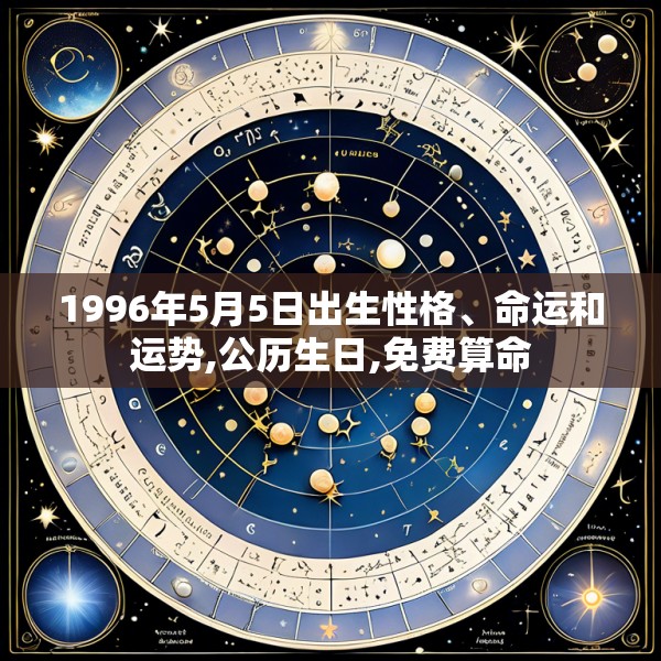 1996年5月5日出生性格、命运和运势,公历生日,免费算命