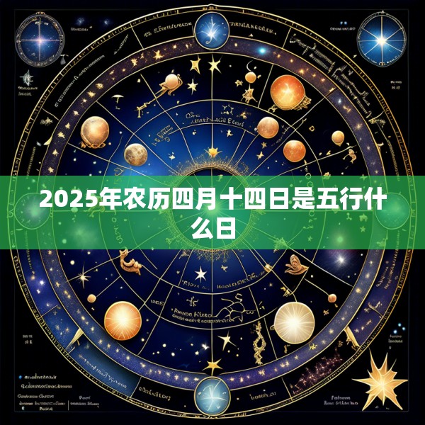 2025年农历四月十四日是五行什么日