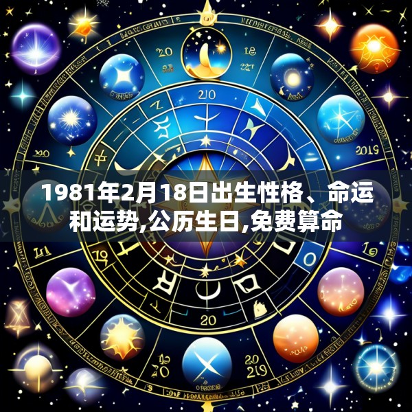 1981年2月18日出生性格、命运和运势,公历生日,免费算命