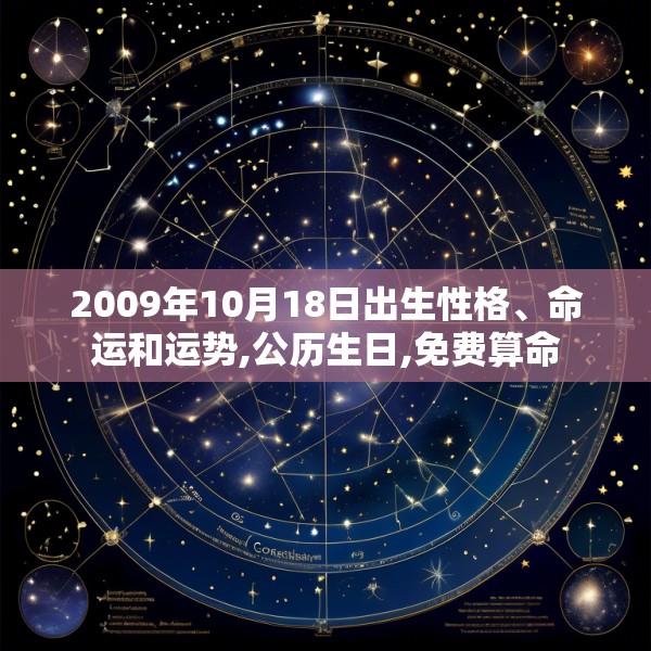 2009年10月18日出生性格、命运和运势,公历生日,免费算命