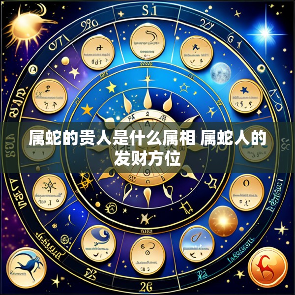 属蛇的贵人是什么属相 属蛇人的发财方位