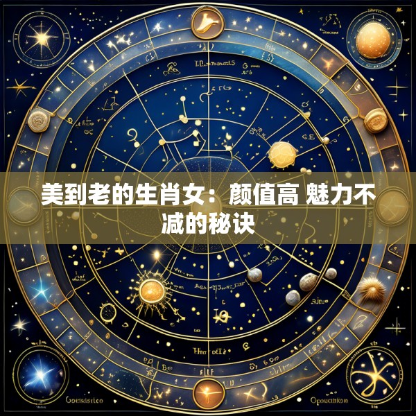 美到老的生肖女：颜值高 魅力不减的秘诀