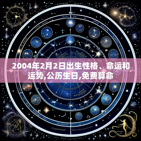 2004年2月2日出生性格、命运和运势,公历生日,免费算命