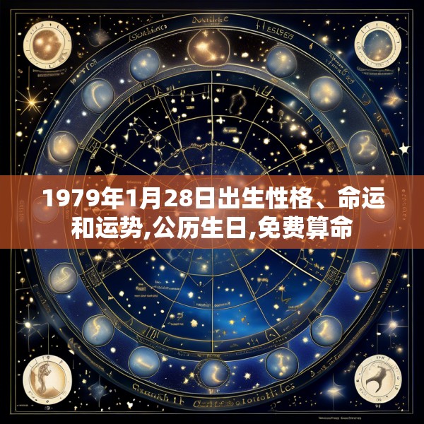 1979年1月28日出生性格、命运和运势,公历生日,免费算命