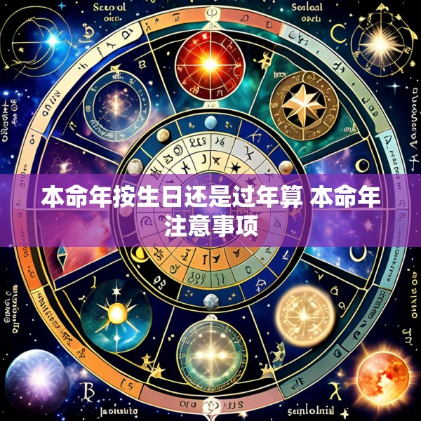 本命年按生日还是过年算 本命年注意事项