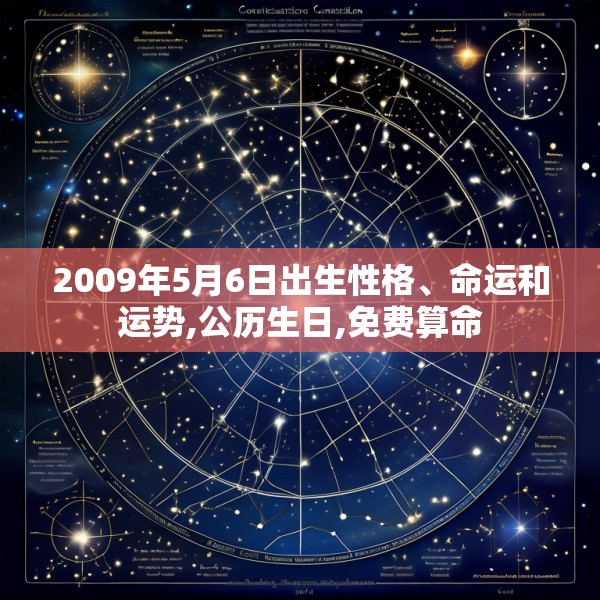 2009年5月6日出生性格、命运和运势,公历生日,免费算命