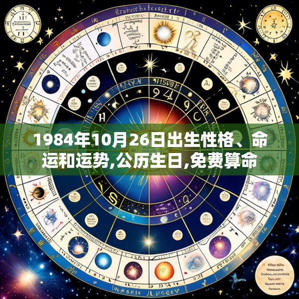 1984年10月26日出生性格、命运和运势,公历生日,免费算命