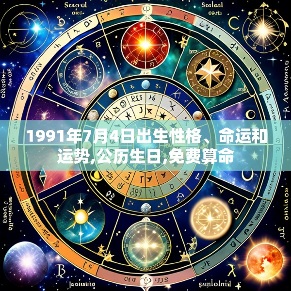 1991年7月4日出生性格、命运和运势,公历生日,免费算命
