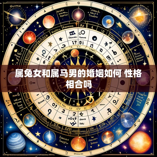 属兔女和属马男的婚姻如何 性格相合吗