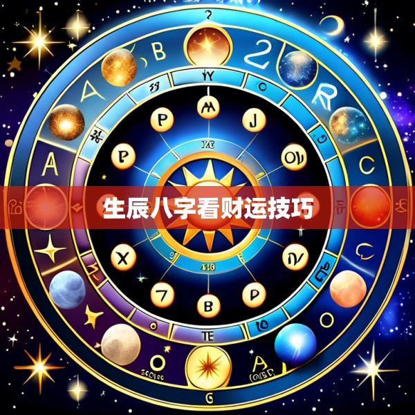 生辰八字看财运技巧