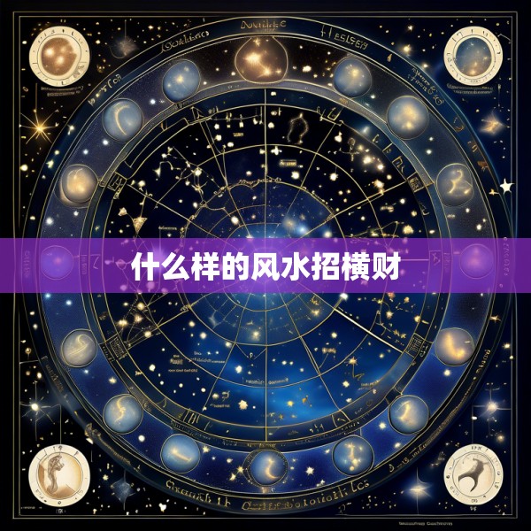 什么样的风水招横财
