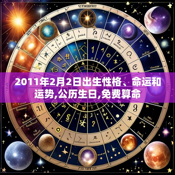 2011年2月2日出生性格、命运和运势,公历生日,免费算命