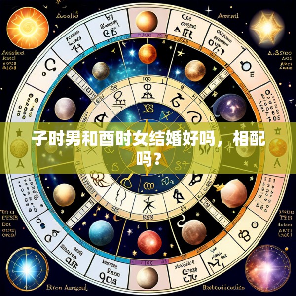 子时男和酉时女结婚好吗,相配吗?