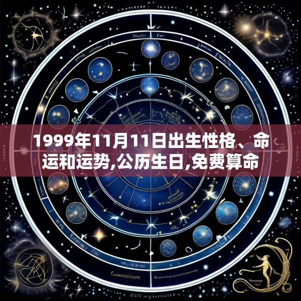 1999年11月11日出生性格、命运和运势,公历生日,免费算命