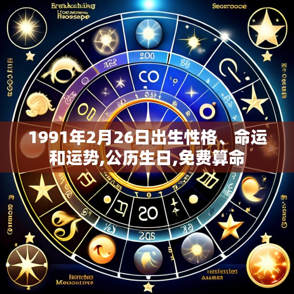 1991年2月26日出生性格、命运和运势,公历生日,免费算命