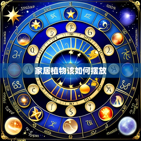 家居植物该如何摆放