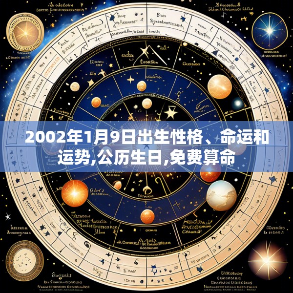 2002年1月9日出生性格、命运和运势,公历生日,免费算命