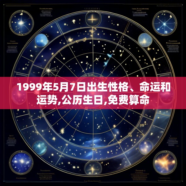 1999年5月7日出生性格、命运和运势,公历生日,免费算命