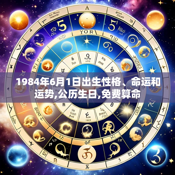 1984年6月1日出生性格、命运和运势,公历生日,免费算命