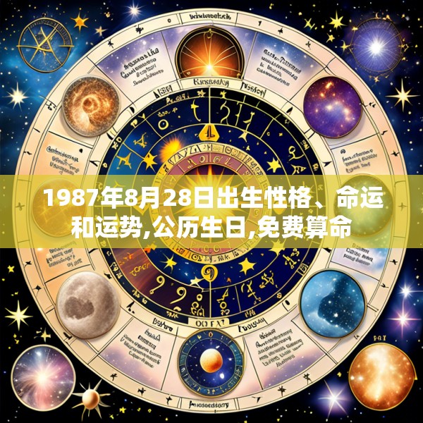 1987年8月28日出生性格、命运和运势,公历生日,免费算命