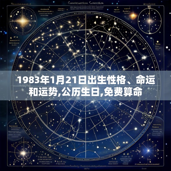 1983年1月21日出生性格、命运和运势,公历生日,免费算命