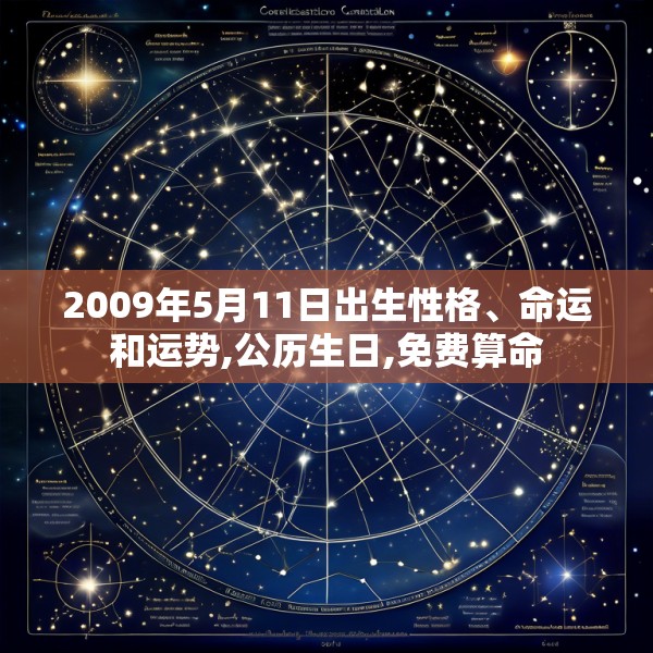 2009年5月11日出生性格、命运和运势,公历生日,免费算命