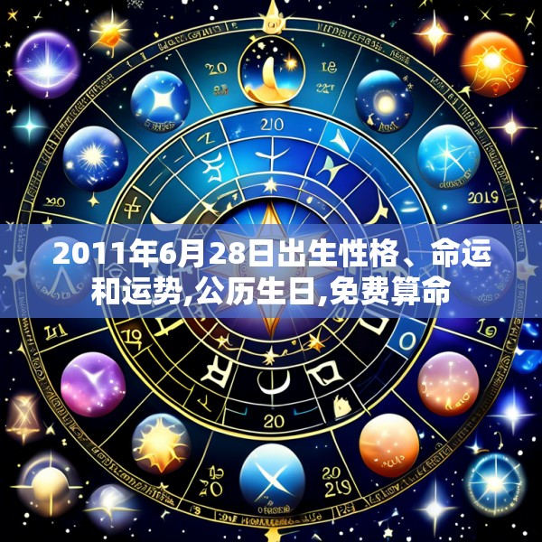 2011年6月28日出生性格、命运和运势,公历生日,免费算命
