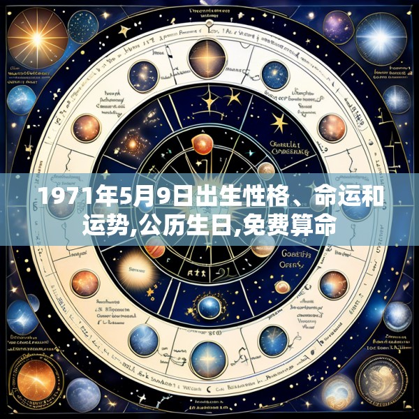 1971年5月9日出生性格、命运和运势,公历生日,免费算命