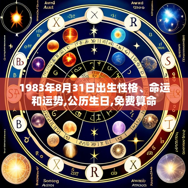 1983年8月31日出生性格、命运和运势,公历生日,免费算命