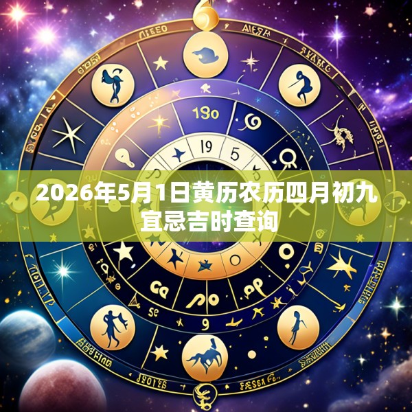 2026年5月1日黄历农历四月初九 宜忌吉时查询