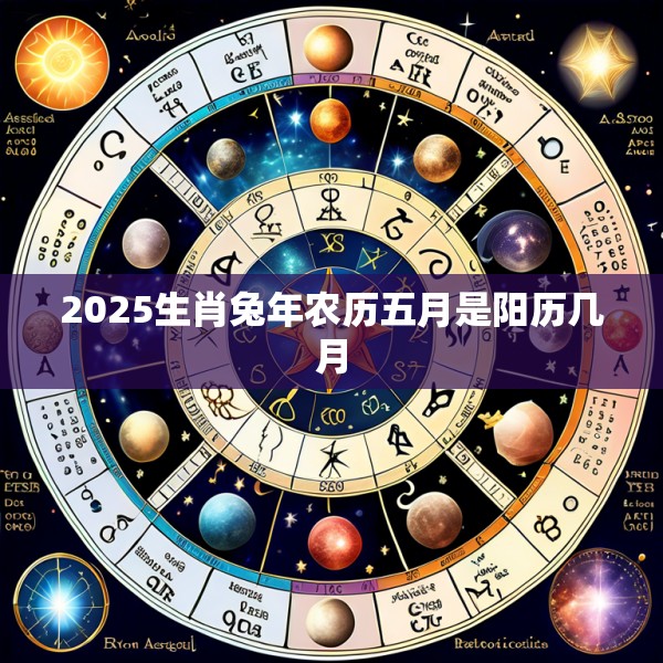 2025生肖兔年农历五月是阳历几月