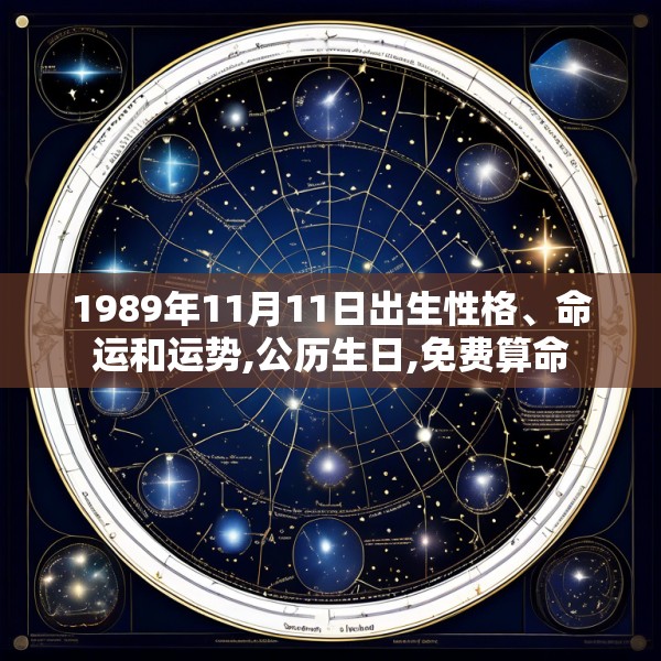 1989年11月11日出生性格、命运和运势,公历生日,免费算命