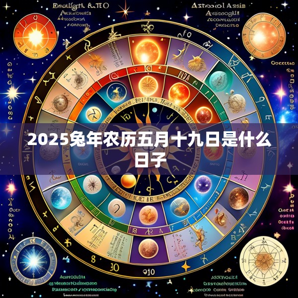 2025兔年农历五月十九日是什么日子