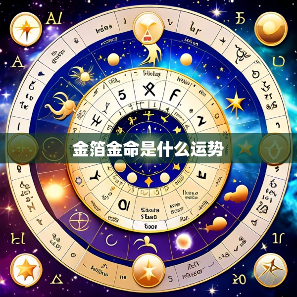金箔金命是什么运势