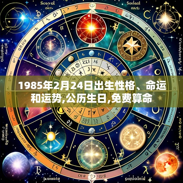 1985年2月24日出生性格、命运和运势,公历生日,免费算命